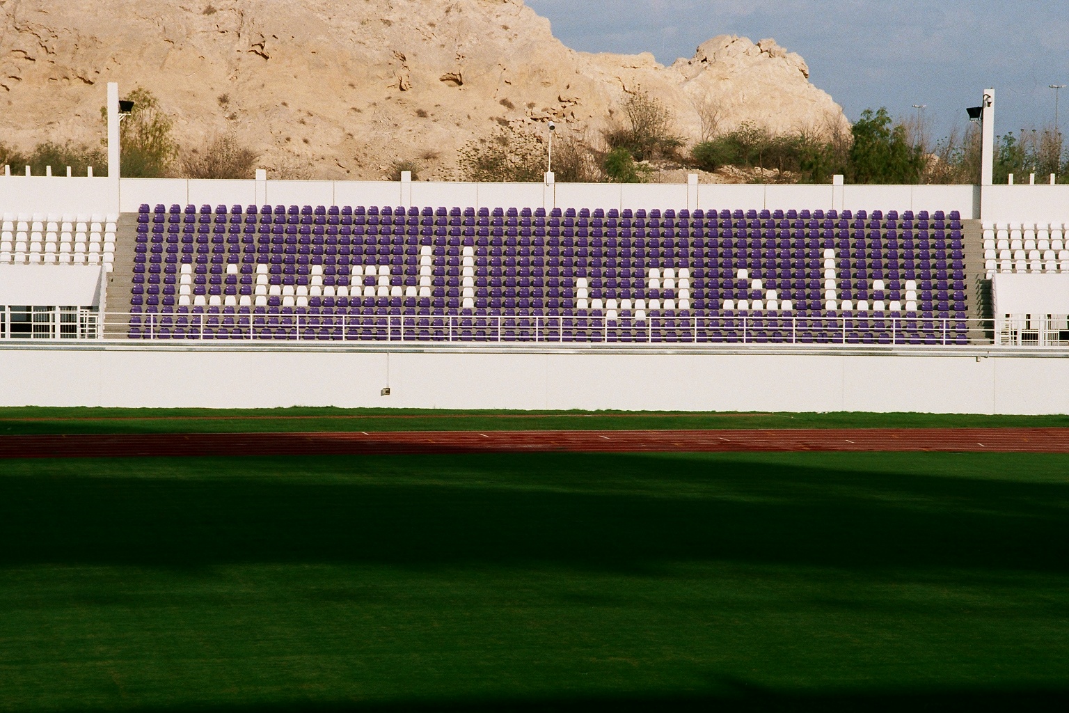 Stadium chairs for Khalifa Bin Zayed Stadium