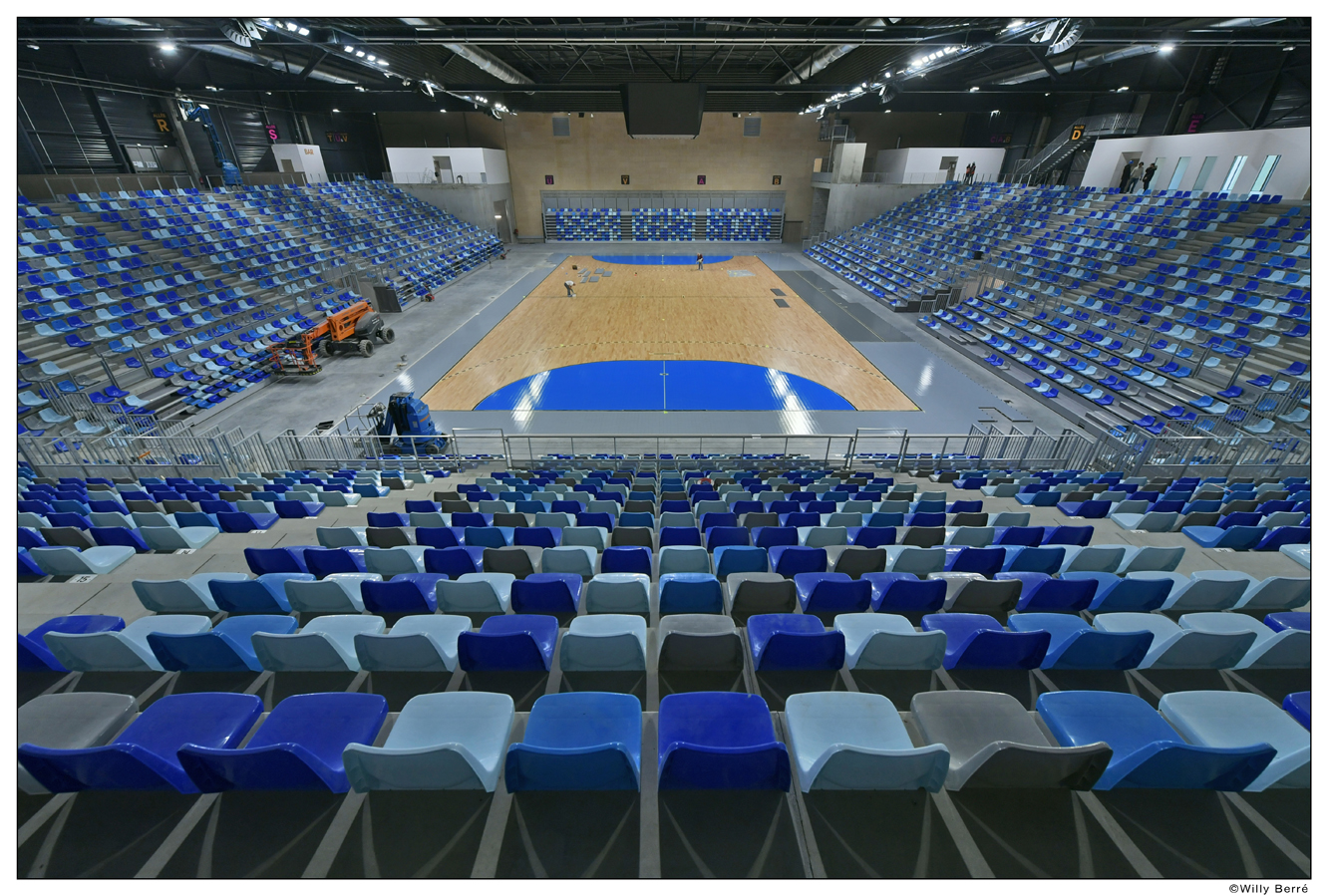 Sitzmodelle CR4 und A2 in der Glaz Arena, Frankreich